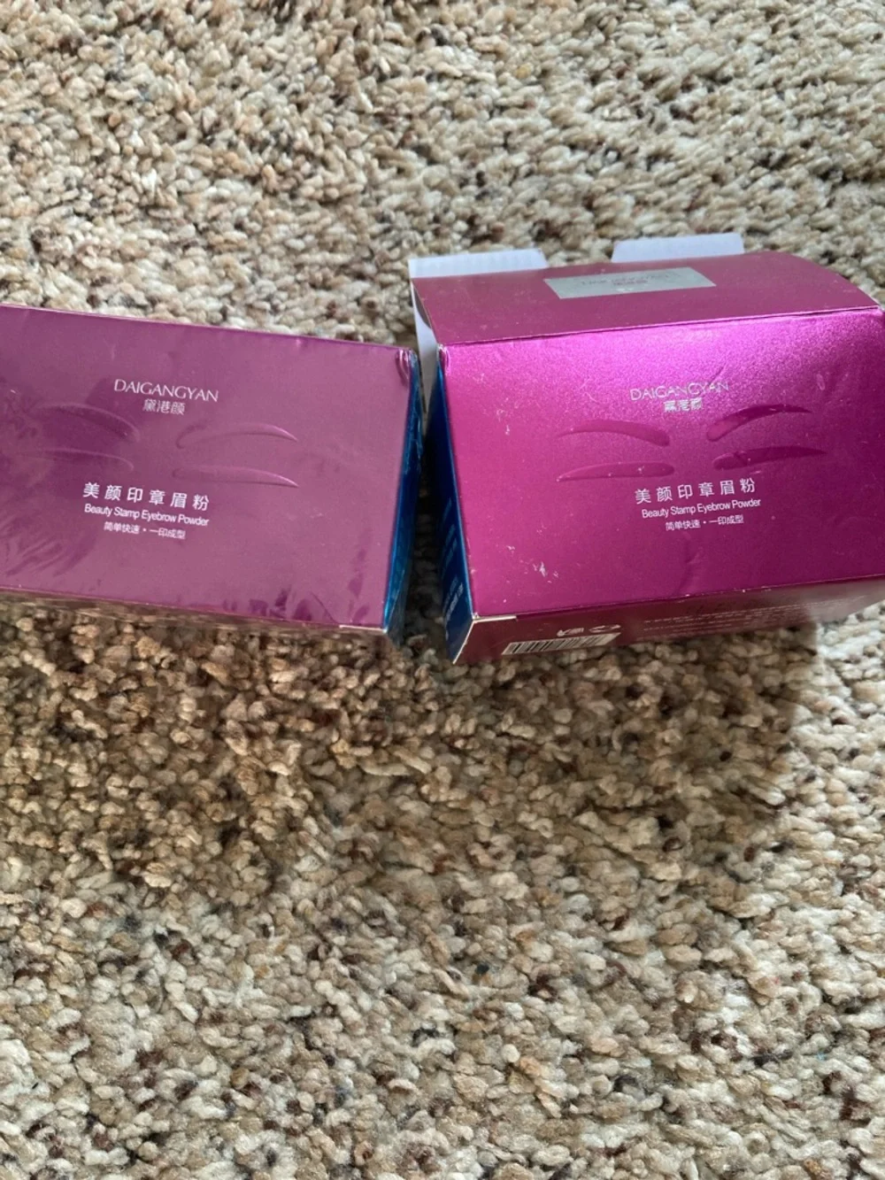Pressed Eyebrow Powder  Stamper Women Makeup - medium brown. Only one in box new